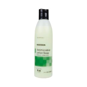 McKesson Antimicrobial Lotion Soap with Aloe - Herbal Scent - Refill Bag, 1000 mL, 10 Count