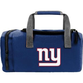 FOCO - NFL Officially Licensed Team Logo Insulated Zippered Lunch Box Cooler Duffel Bag with Zippered Side Pocket