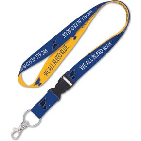 NHL St. Louis Blues Hockey 20 Inch Charcoal Lanyard with Detachable Buckle