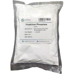 Calcium Phosphate,Tricalcium Phosphate Powder, Food Grade (1 Pound)