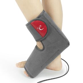 Comfytemp Foot Heating Pad for Plantar Fasciitis, FSA HSA Eligible Foot Pain Relief Products for Achilles Tendonitis Sprained Ankle Heel Spur, Heated Ankle Wrap Foot Warmer with 3 Heat and Time Sets