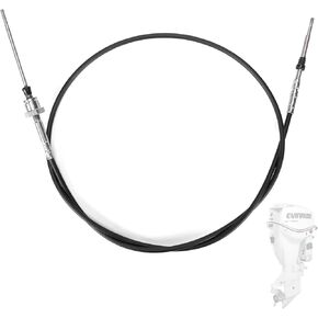 432936 397451 Steering Cable 5'' Compatible with Johnson Evinrude Electric Trolling Motor