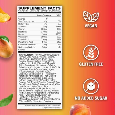 EHP Labs OxyShred Pre Workout Powder & Shredding Supplement - Preworkout Powder with L Glutamine & Acetyl L Carnitine, Energy Boost Drink - Passionfruit, 60 Servings in Kuwait