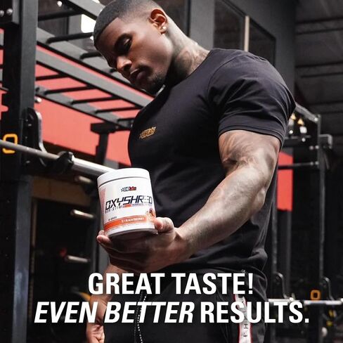 EHP Labs OxyShred Pre Workout Powder & Shredding Supplement - Preworkout Powder with L Glutamine & Acetyl L Carnitine, Energy Boost Drink - Passionfruit, 60 Servings in Kuwait