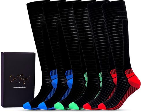 3 PAIRS OPAL ROYAL Compression Socks for Women and Men | Graduated Compression Stockings | 20-30MMHG in Saudi Arabia
