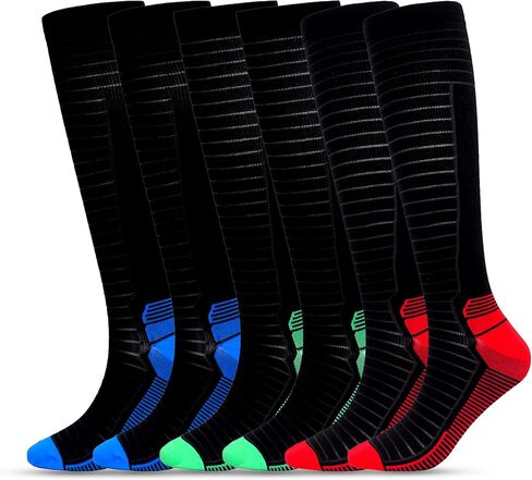 3 PAIRS OPAL ROYAL Compression Socks for Women and Men | Graduated Compression Stockings | 20-30MMHG in Saudi Arabia