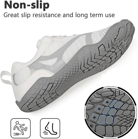 Barefoot Shoes Mens Womens Minimalist Cross Training Shoes with Wide Toe Box Athletic Zero Drop Trail Walking Shoes Hiking Running Sneakers in Saudi Arabia