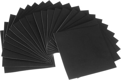 uxcell 20pcs Adhesive Foam Padding Sheets 1/16 Inch Thick x 6 Inch Long Square EVA Foam Sheet Self Stick Non-Slip Anti Vibration Pads, Anti-Skid Noise in Saudi Arabia