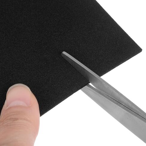 uxcell 20pcs Adhesive Foam Padding Sheets 1/16 Inch Thick x 6 Inch Long Square EVA Foam Sheet Self Stick Non-Slip Anti Vibration Pads, Anti-Skid Noise in Saudi Arabia