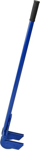 HOME-X Heavy-Duty Pallet Buster with Rotating Head, 45-Inch Powder-Coated Steel with Rubber Handle, No Assembly Required, 45" L x 6" W x 1 ¼ " H, Black in Saudi Arabia