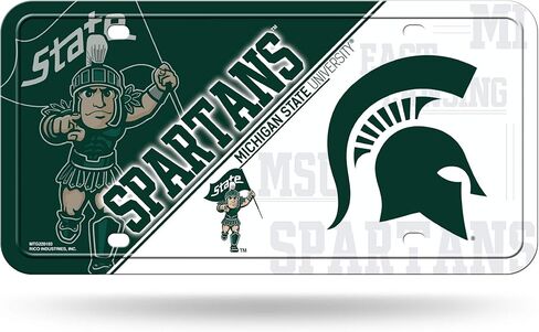 Rico Industries NCAA Unisex Metal License Plate Tag in Saudi Arabia