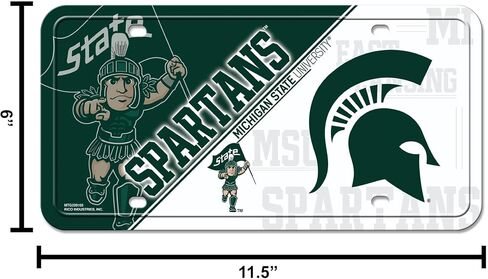 Rico Industries NCAA Unisex Metal License Plate Tag in Saudi Arabia