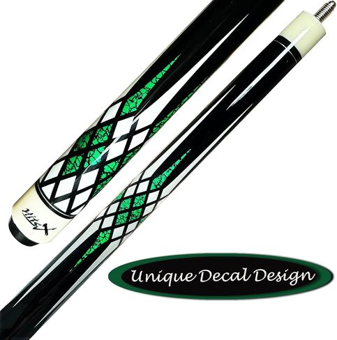 عصا Tai ba cues Pool Cue Stick، طرف 13 مم، 58 بوصة، عصا بلياردو احترافية من خشب القيقب الكندي الصلب 19,20,30 أونصة (قابلة للتحديد) - عصا حمام السباحة باللون الأزرق والأحمر والأخضر in Saudi Arabia