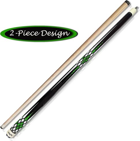 عصا Tai ba cues Pool Cue Stick، طرف 13 مم، 58 بوصة، عصا بلياردو احترافية من خشب القيقب الكندي الصلب 19,20,30 أونصة (قابلة للتحديد) - عصا حمام السباحة باللون الأزرق والأحمر والأخضر in Saudi Arabia