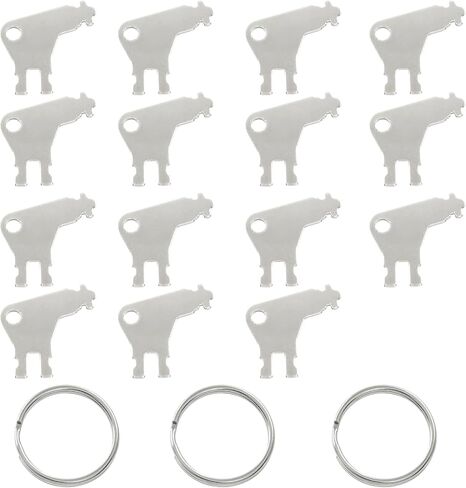 Toilet Paper Dispenser key,15Pcs Universal Toilet Paper Dispenser Key for Georgia Pacific Paper Towel in Saudi Arabia