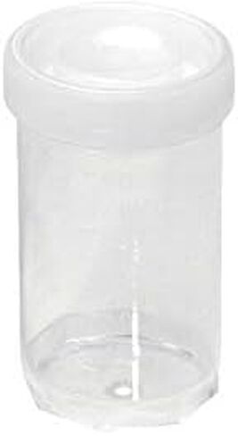 Caplugs Evergreen 240-5603-080 حاويات العينات. 90 مل/3 أونصة، بوليمر مشترك من مادة البولي بروبيلين مع غطاء طبيعي (عبوة من 100 قطعة) in Saudi Arabia
