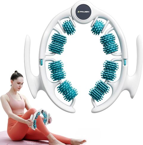 Foam Rollers for Muscle Massage – Deep Tissue Anti-Cellulite Massager, Density Foam Roller for Back Pain Relief, Cellulite Remover, Foam Roller for Muscle Exercises (Green) in Saudi Arabia