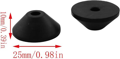 LQ Industrial 16pcs Water Tank Rubber Washers Conical Washers Toilet Bolt Rubber Washers for Screws Toilet Tank in Saudi Arabia
