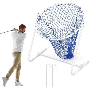 18 Inches Golf Chipping Net Golf Target Practice Net for Golf Practice Football Throwing Net Golf Pitching Net for Golfers Adults Indoor Outdoor Golf Gifts Accessories for Men, Women