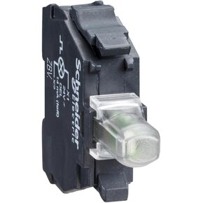 SCHNEIDER ELECTRIC ZBVB4 model Name Red Lamp Module with Bulb,Lamp Type: Led,24Vac/DC Lamp Module Voltage
