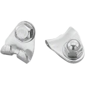 Jagwire Standard Straddle Carrier, Silver, Bag of 10