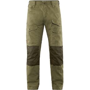 Fjällräven Vidda Pro Ventilated Trousers for Men – Cargo Pockets – Waistband with Loops – Bottom Cuffs Laurel Green/Deep Forest 54 (US Mens 37) R