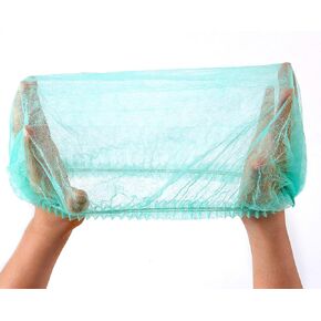 ZOENHOU 300 قطعة من شبكات القبعة الخضراء مقاس 53.34 سم، شبكات شعر مرنة خفيفة الوزن، قبعة للاستعمال مرة واحدة لخدمة الطعام، ومستحضرات التجميل، والجمال، والمطبخ، والصناعات المنزلية، والمستشفى in Kuwait