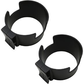 Shopping Cart Cup Holder Portable Shopping Cart Drink Holder for Hanging Coffee and Drink Cups 2PCS