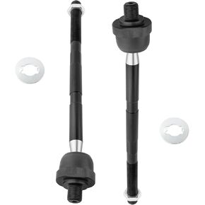 2pcs Front Inner Tie Rod Ends Steering Tie Rod End Set Fit For Jeep Commander 2006-2010, For Jeep Grand Cherokee 2005-2010 Replace# EV80782