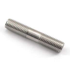 (30 Pieces) M6x30mm Double End Threaded Stud 304 Stainless Steel Equal Thread Length Dual Threaded Rod Bolts Fasteners