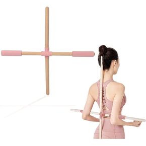 Posture Corrector Stick Open Correction, Humpback Correction Stick Body Building Yoga Pilates Stick,Yoga Stick Upper Back Stick Back Straightener Support for Open Shoulder and Back in Saudi Arabia
