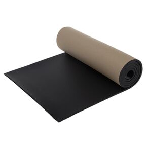 Neoprene Sheet Adhesive Foam Rubber 1/4 inch Foam Padding with Backing Foam Rubber Padding, Neoprene Rubber Sheet Ideal for DIY Projects, Crafts(1/4" Thick × 12" Wide × 54" Long)
