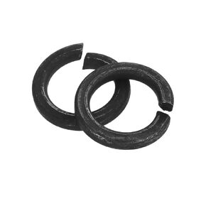 uxcell M16 Split Lock Washer, 30Pcs Carbon Steel Spring Lock Washers Metal Split Ring Washer for Screw Bolts Machinery