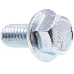 Prime-Line 9091140 Serrated Flange Bolts, 3/8 In.-16 X 3/4 In., Zinc Plated Case Hardened Steel (25 Pack)