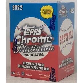 2022 Topps Chrome Platinum Baseball Value Box
