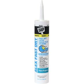 Dap 18425, 10.1 oz, White Caulk