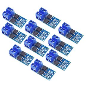 10pcs DC 5V-36V 15A 400W Dual MOSFET Trigger Switch Driver Module 0-20kHz PWM Control Electronic Switch Control Board
