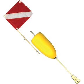 Trident Deluxe Dive Flag and Float Combo