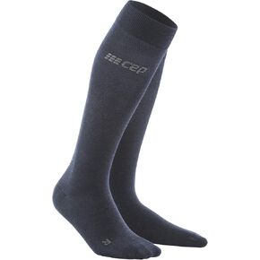 CEP Men's Long Compression Wool Socks - Allday Merino Athletic Long Socks in Kuwait