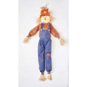 Worth Imports 68" Stuffed Harvest Scarecrow,Sits or Hangs