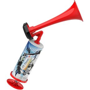 Boat Air Horn, Aluminum Super Loud Air Horns for Safety, Bear Horn Self Defense Noise Maker, Emergency Use for Boating Camping Outdoor Alarm Portable Air Pump Horn for Sports Events Birthday Parties
