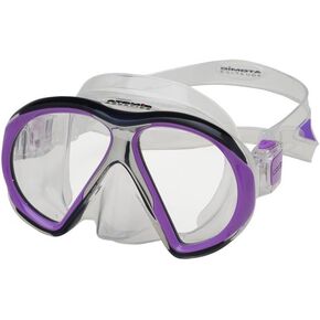 Atomic Aquatics SubFrame Mask, Regular Fit, Clear/Purple
