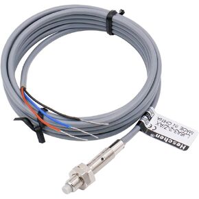 M6 مستشعر القرب الاستقرائي التبديل نوع غير درع LJ6A3-2-Z/AX كاشف 2 مللي متر 10-30VDC 150mA NPN عادة مغلقة (NC) 3 سلك