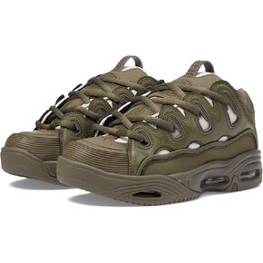 Osiris Men's D3 2001 Skate Shoe, Olive/White, 13