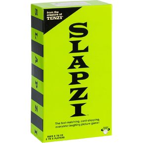 SLAPZI - The Fast-Matching, Card-Slapping Game, Match Picture Cards to Clue Cards and Slap Down Your Match, Fast, Fun and Easy, Perfect for Family Game Nights & Parties. for 2-8 Players, Ages 8+