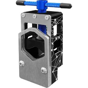 Bike Saw Guide, Skateplate Circular Saw Guide for Mountain Road Bicycle Fork Steerer, Seatpost Cutting Tool, Bicycle Handlebar, Adjustable Cycling Repair Parts Saw Guide for Cutting