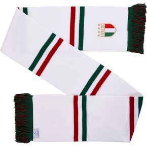 Italy Italia Embroidered Fashion Knit Bar Scarf