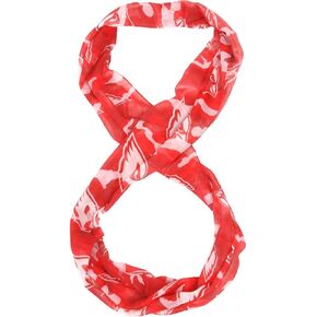 FOCO Ladies Camouflage Infinity Scarf - NFL Women's Camo Lightweight Sheer Scarf