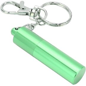 Billiard Cue Tip Stick Shaper, Billiard Snooker Pool Cue Tip Shaper Pricking Pin Grinding Repair Tool with Keychain Billiard and Pool Accessories (Green) Competitive Sports