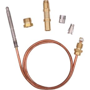 METER STAR 24" Snap Fit Universal Thermocouple Robertshaw Thermostat Control Pilot Burner Assembly Replacement 1980-024 & 1980-036